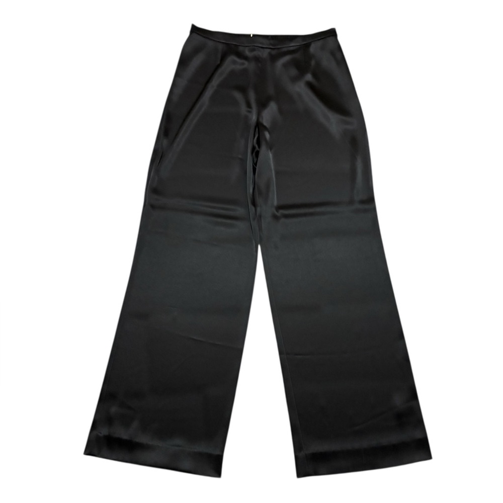 St John Kate Liquid Satin Pants 12 - Picture 2 of 7